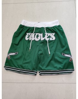 Philadelphia Eagles Green Just Don Shorts