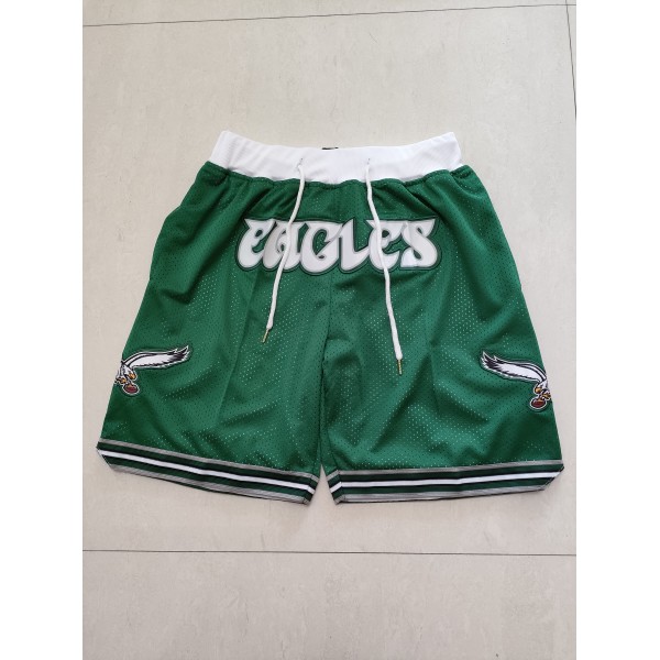 Philadelphia Eagles Green Just Don Shorts