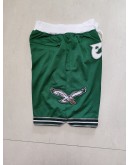 Philadelphia Eagles Green Just Don Shorts