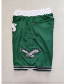 Philadelphia Eagles Green Just Don Shorts