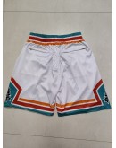 San Antonio Spurs White Just Don Shorts