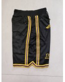 Los Angeles Lakers Black Just Don Shorts