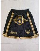 Los Angeles Lakers Black Just Don Shorts