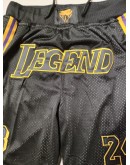 Los Angeles Lakers Black Just Don Shorts