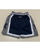 New York Yankees Black Just Don Shorts