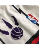 Toronto Raptors White Just Don Shorts