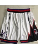 Toronto Raptors White Just Don Shorts