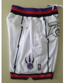 Toronto Raptors White Just Don Shorts