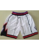 Toronto Raptors White Just Don Shorts