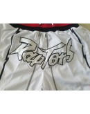 Toronto Raptors White Just Don Shorts