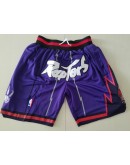 Toronto Raptors Purple Just Don Shorts