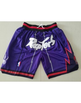 Toronto Raptors Purple Just Don Shorts