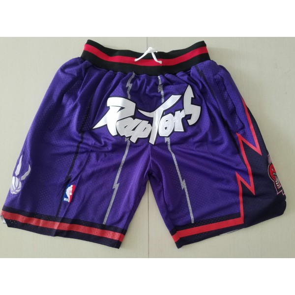 Toronto Raptors Purple Just Don Shorts