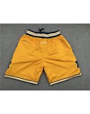 Michigan Wolverines Yellow Just Don Shorts