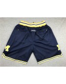 Michigan Wolverines Black Just Don Shorts