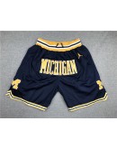 Michigan Wolverines Black Just Don Shorts