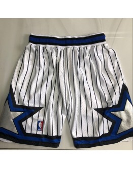 Orlando Magic White Just Don Shorts