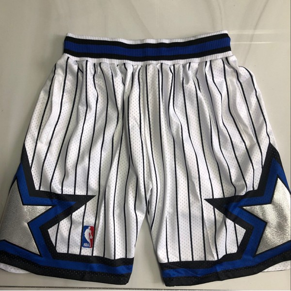 Orlando Magic White Just Don Shorts