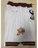 Philadelphia 76ers White Just Don Shorts