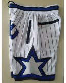 Orlando Magic White Just Don Shorts