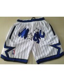 Orlando Magic White Just Don Shorts