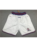 New York Knicks White Just Don Shorts