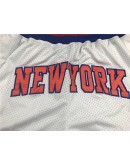 New York Knicks White Just Don Shorts