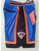 New York Knicks Blue Just Don Shorts