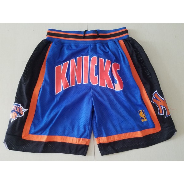 New York Knicks Blue Just Don Shorts