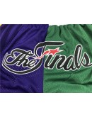 Los Angeles Lakers Blue & Green Just Don Shorts