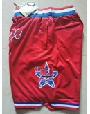 All Star Red Just Don Shorts