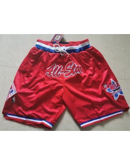 All Star Red Just Don Shorts