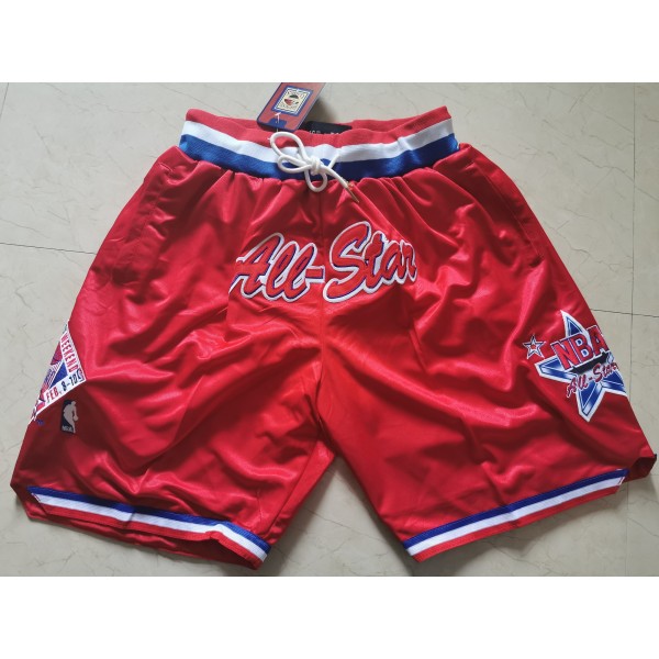 All Star Red Just Don Shorts