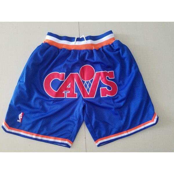 Cleveland Cavaliers Blue Just Don Shorts