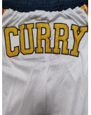 Golden State Warriors White Just Don Shorts