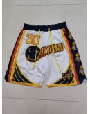 Golden State Warriors White Just Don Shorts