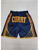 Golden State Warriors Blue Just Don Shorts