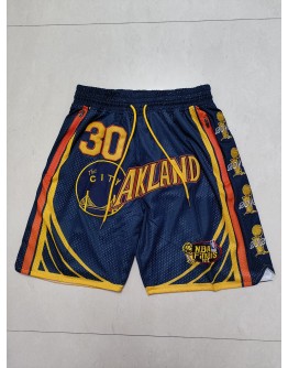 Golden State Warriors Blue Just Don Shorts