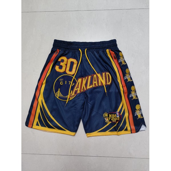 Golden State Warriors Blue Just Don Shorts