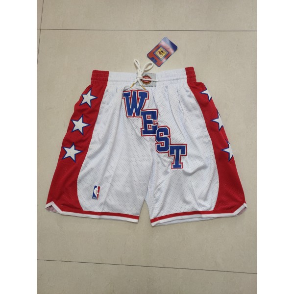 West All Star White Just Don Shorts