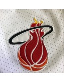 Miami Heat White  Just Don Shorts