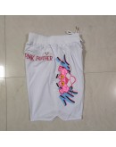 Pink Panther White Just Don Shorts