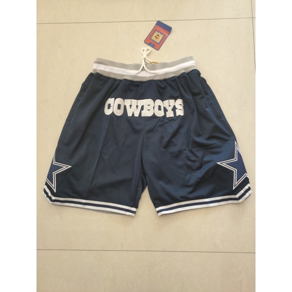 Dallas Cowboys Black Just Don Shorts