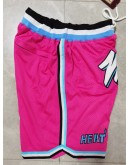 Miami Heat Pink Just Don Shorts