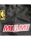 Miami Heat Black Just Don Shorts