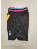 Miami Heat Black Just Don Shorts