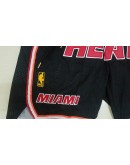 Miami Heat Black Just Don Shorts