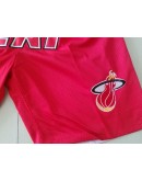 Miami Heat Red Just Don Shorts