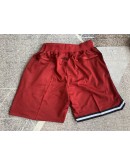 Miami Heat Red Just Don Shorts