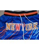 New York Knicks Blue Just Don Shorts